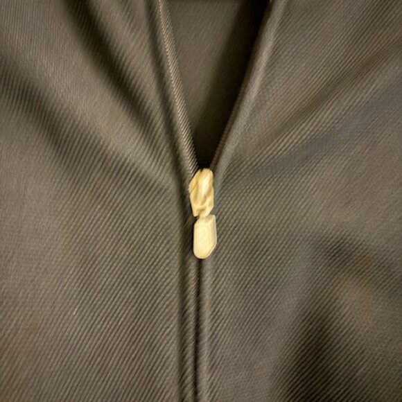 Rafaella Women's S Black Jacket 100% Cotton Zip Front Pockets Long Sleeve NWT - Picture 6 of 6